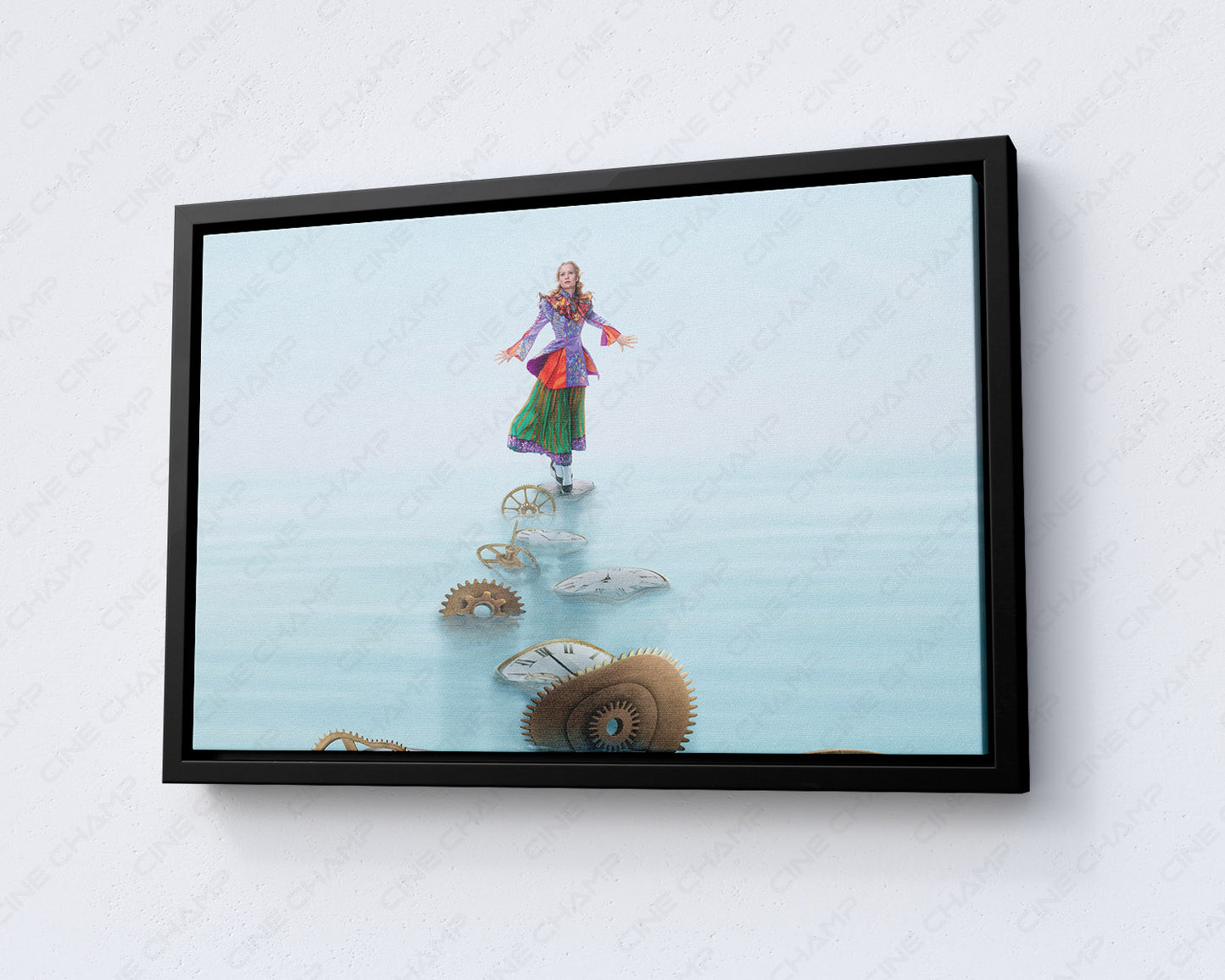 Alice Through the Looking Glass Canvas Wall Art Premium Movie Canvas Print