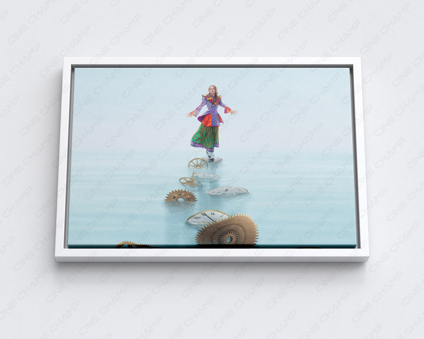 Alice Through the Looking Glass Canvas Wall Art Premium Movie Canvas Print