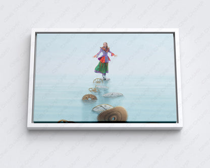 Alice Through the Looking Glass Canvas Wall Art Premium Movie Canvas Print