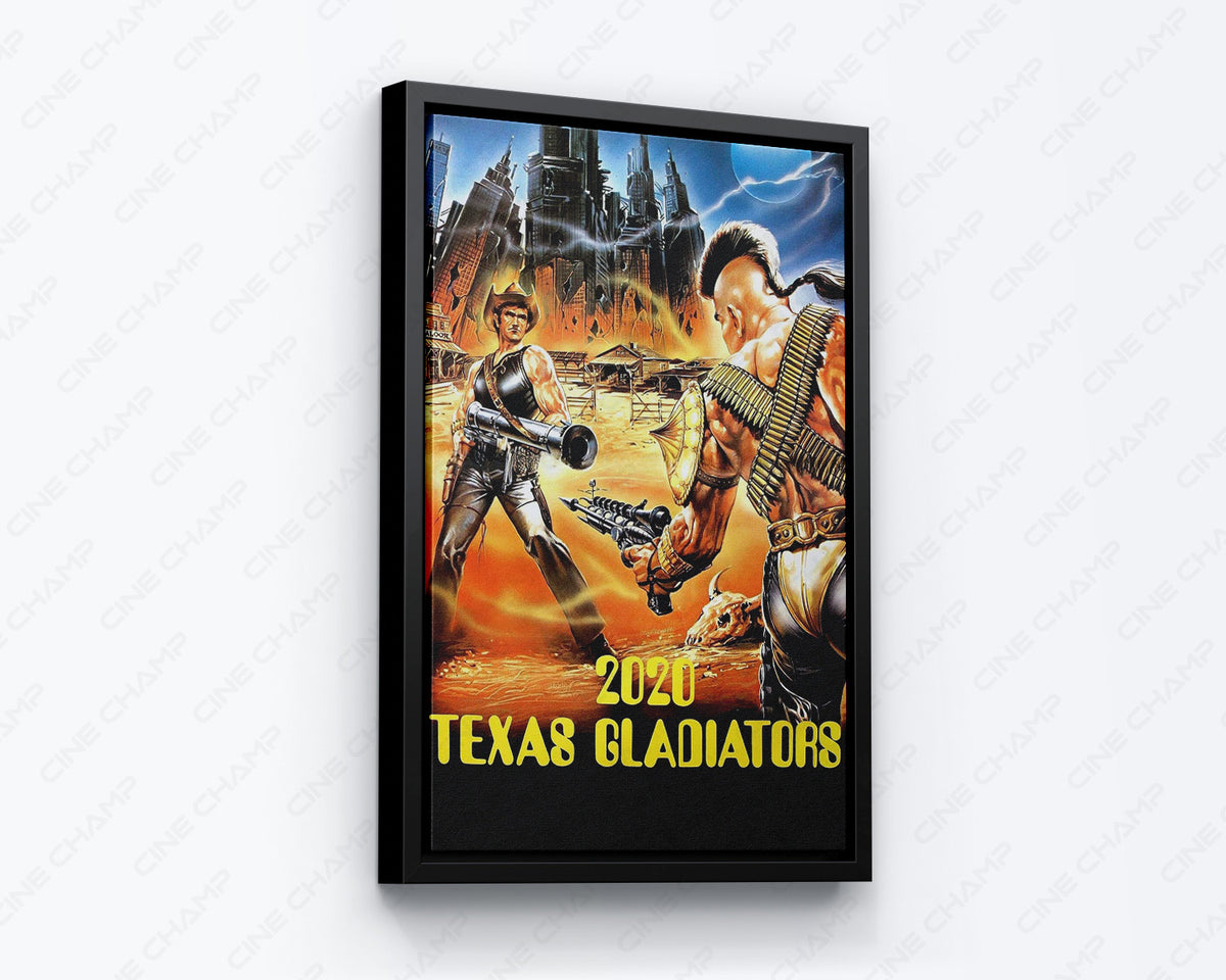 2020 Gladiators Retro Movie Canvas