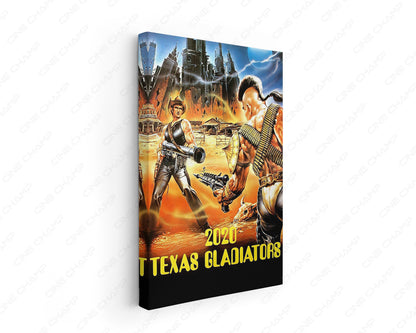 2020 Texas Gladiators Canvas Wall Art