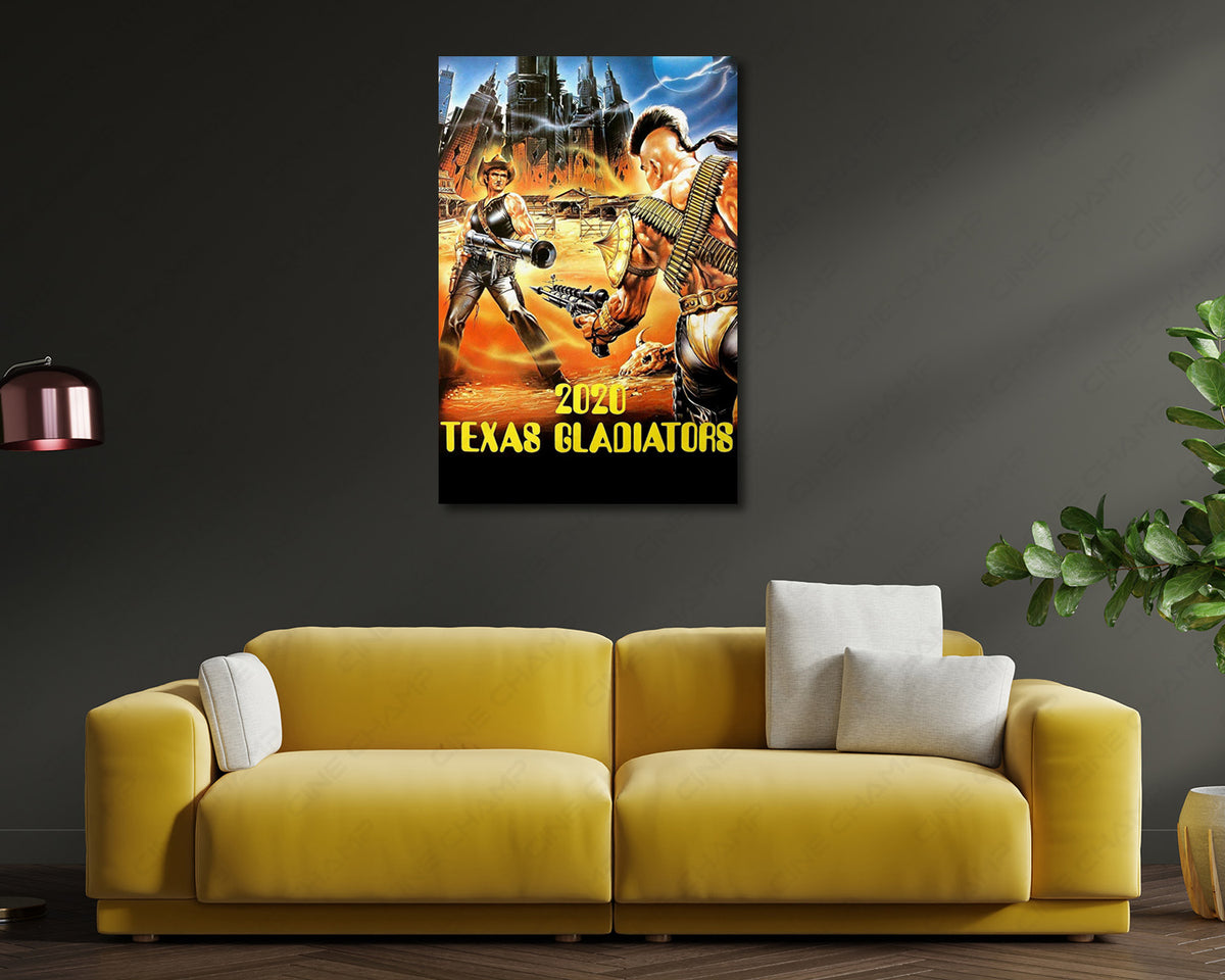 2020 Texas Gladiators Movie Canvas