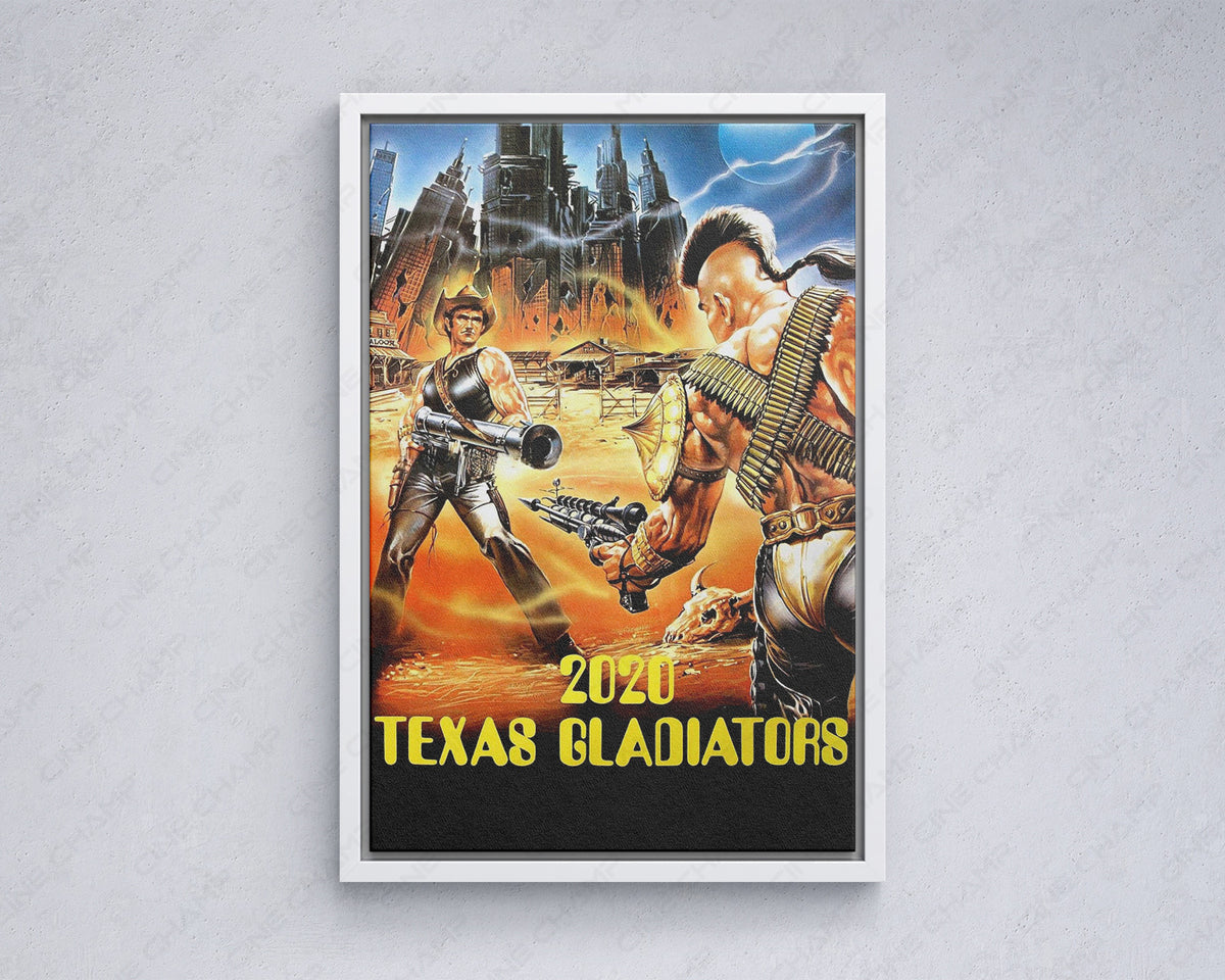 2020 Texas Gladiators Post Apocalyptic Artwork