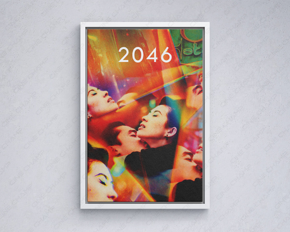 2046 Futuristic Romance Wall Artwork