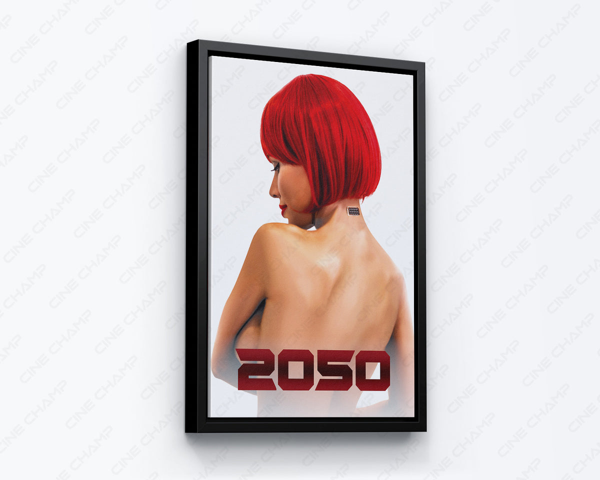 2050 Movie Poster Canvas