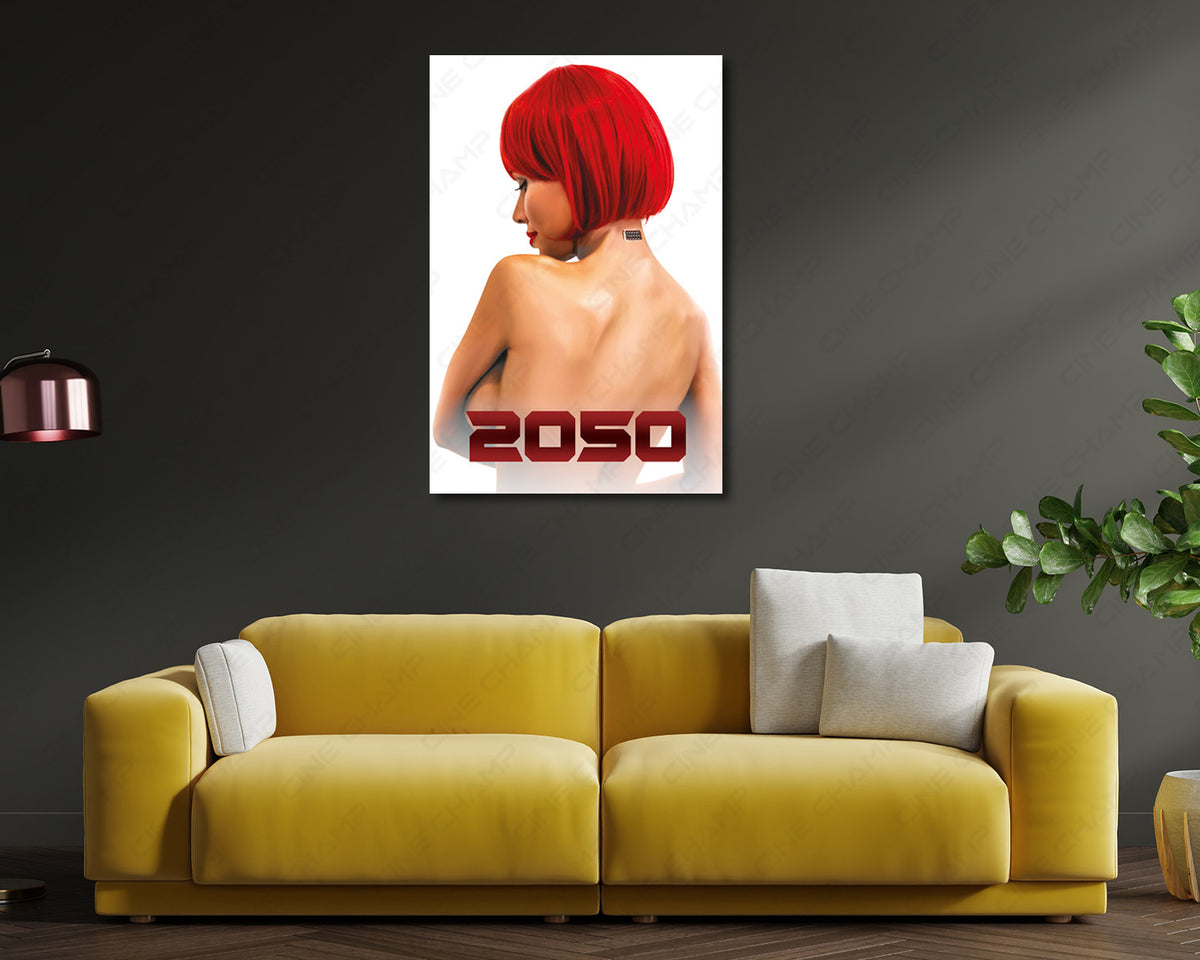 2050 Sci Fi Movie Canvas Print