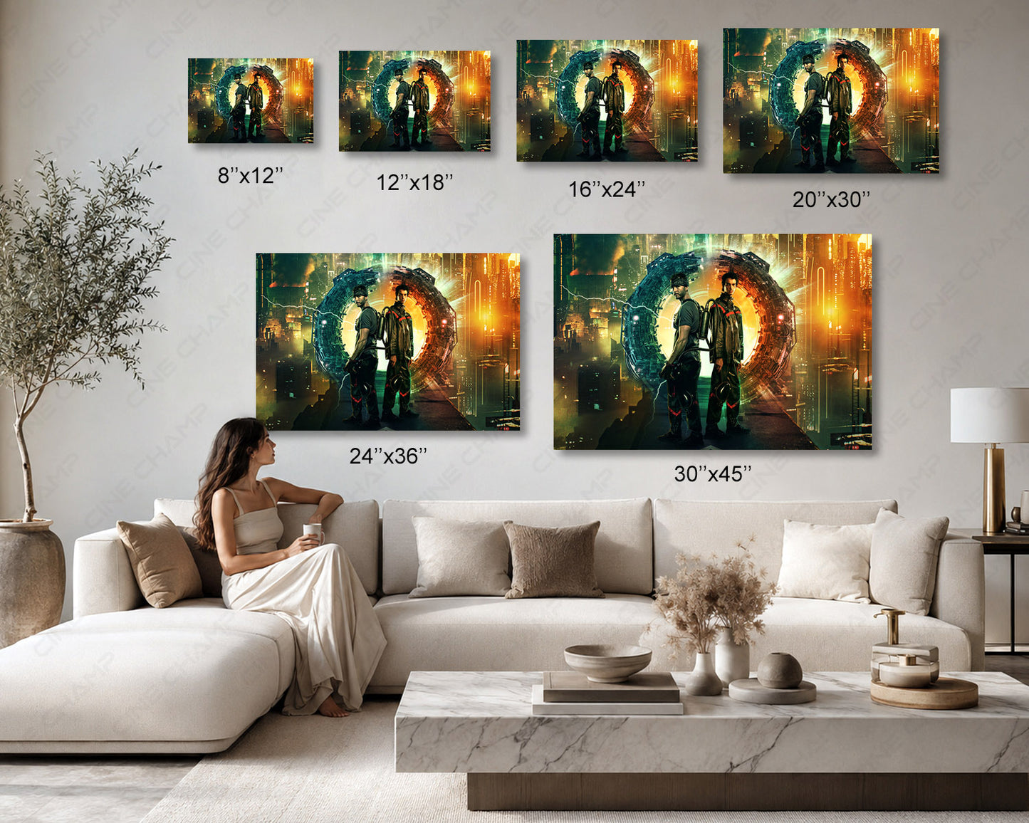 2067 Canvas Print Sci-Fi Movie Wall Art