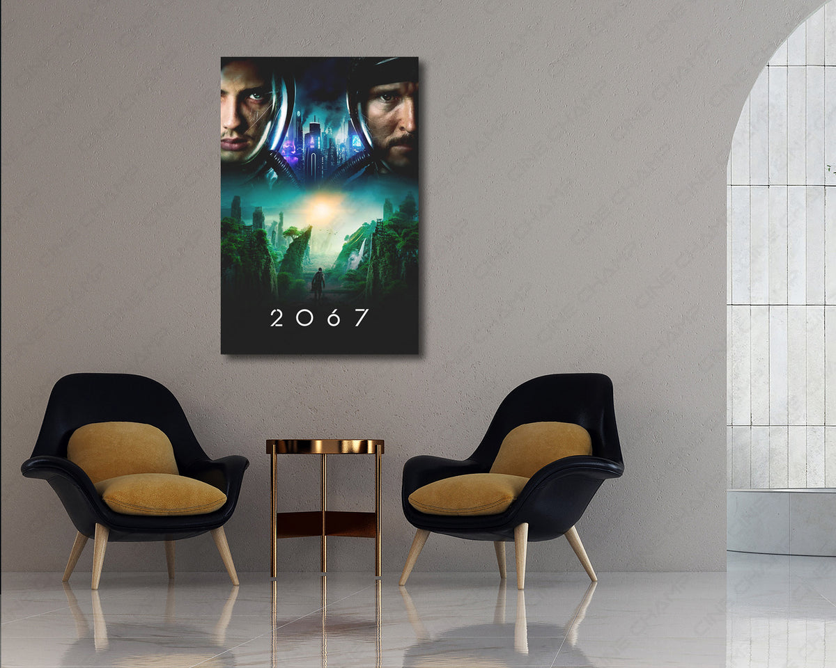 2067 Dystopian Future Canvas