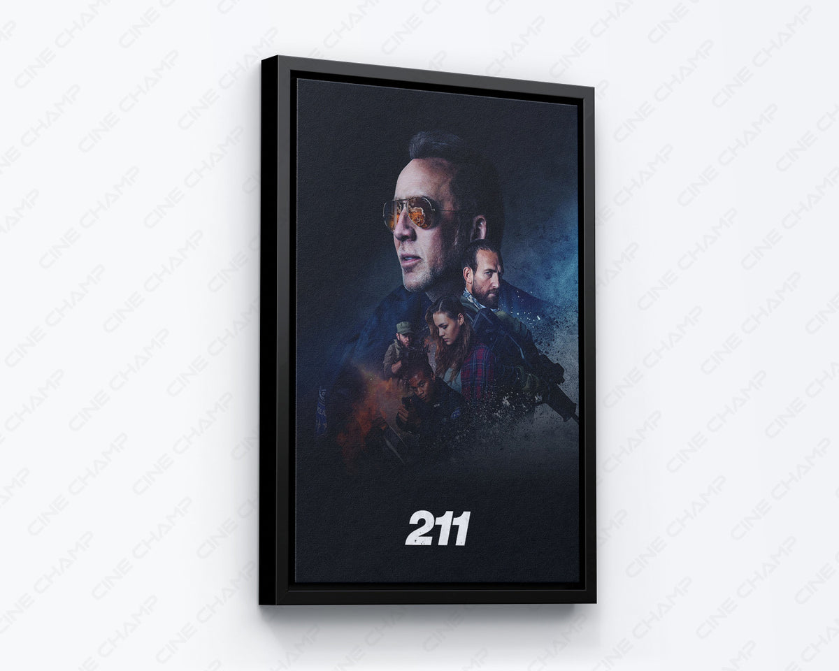 211 Movie Poster Canvas