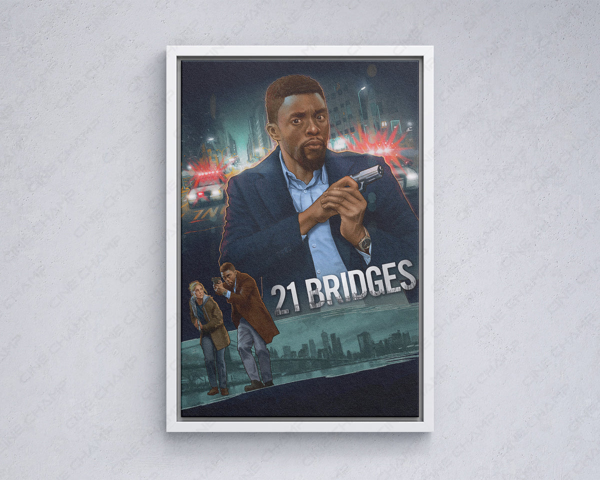21 Bridges Thriller Movie Wall Art