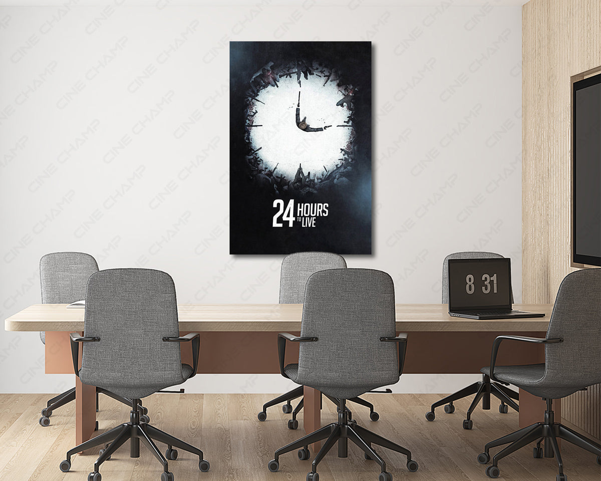 24 Hours to Live Movie Canvas Poster