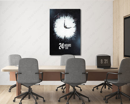24 Hours to Live Movie Canvas Poster