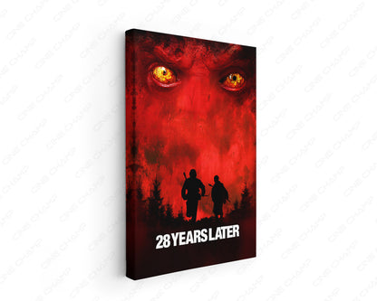 28 Years Later Canvas Wall Art Dark Apocalyptic Horror Artwork