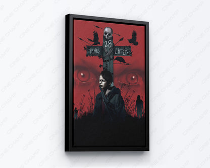 28 Weeks Later Horror Canvas Wall Art