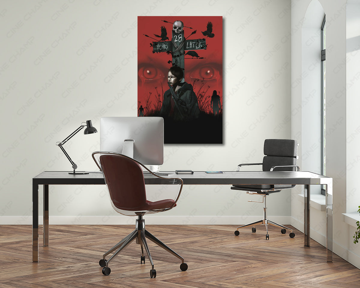 28 Weeks Later Horror Canvas Wall Art