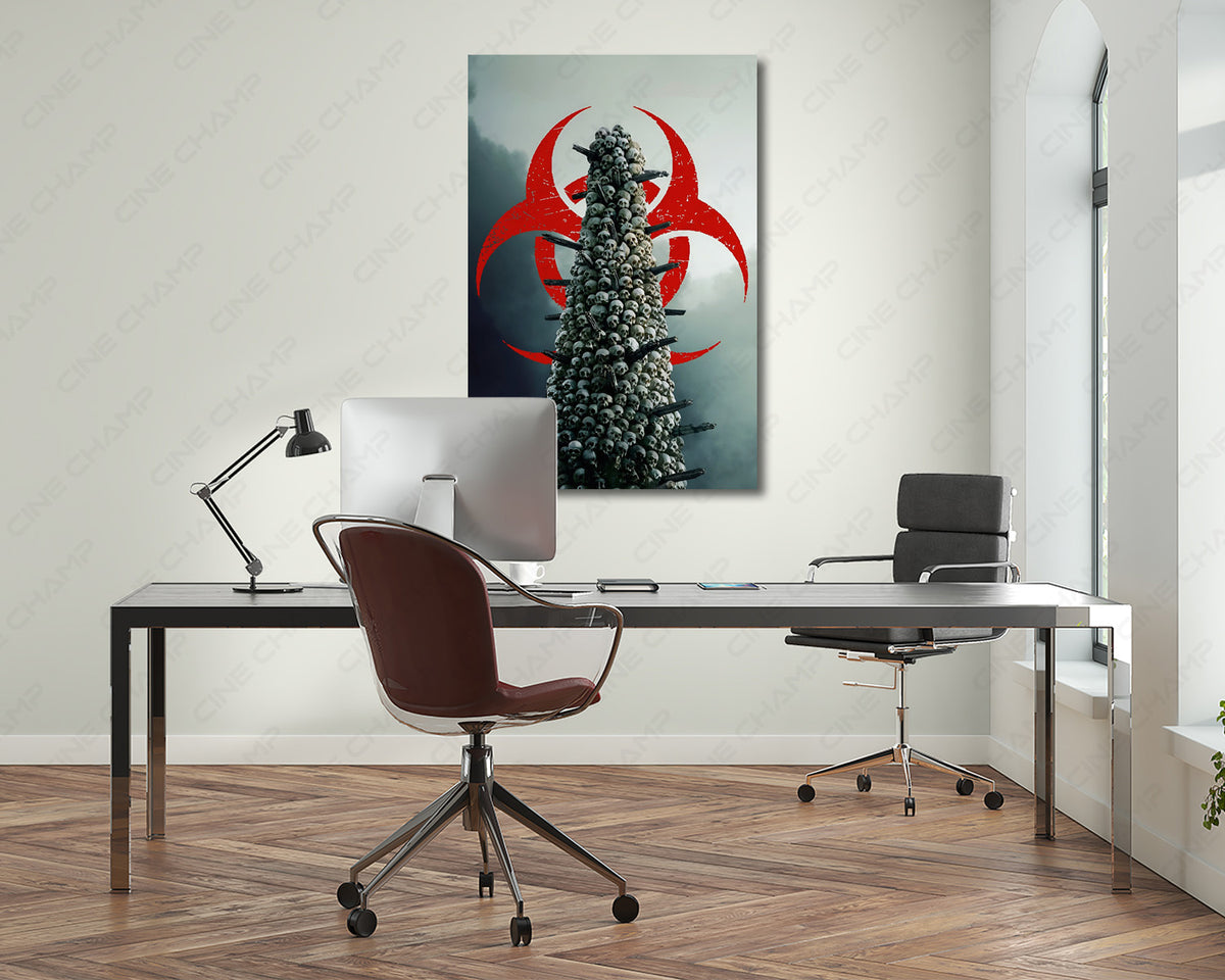 28 Weeks Later Dark Horror Canvas