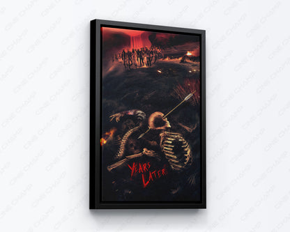 28 Years Later Canvas Wall Art Dark Infected World Horror Decor