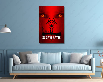 28 Days Later Movie Canvas Print