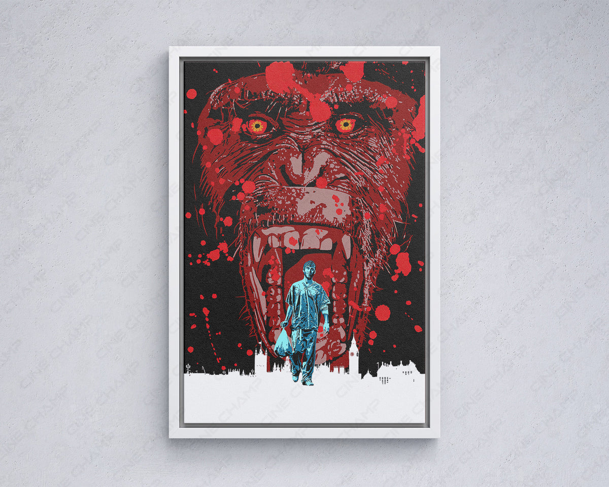28 Days Later Movie Poster Canvas