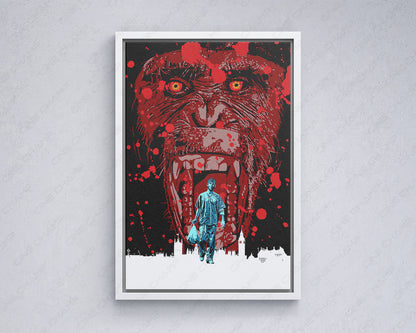 28 Days Later Movie Poster Canvas