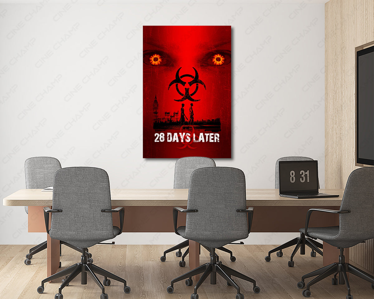 28 Days Later Zombie Movie Artwork