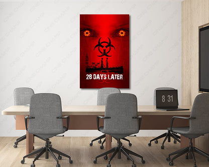 28 Days Later Zombie Movie Artwork