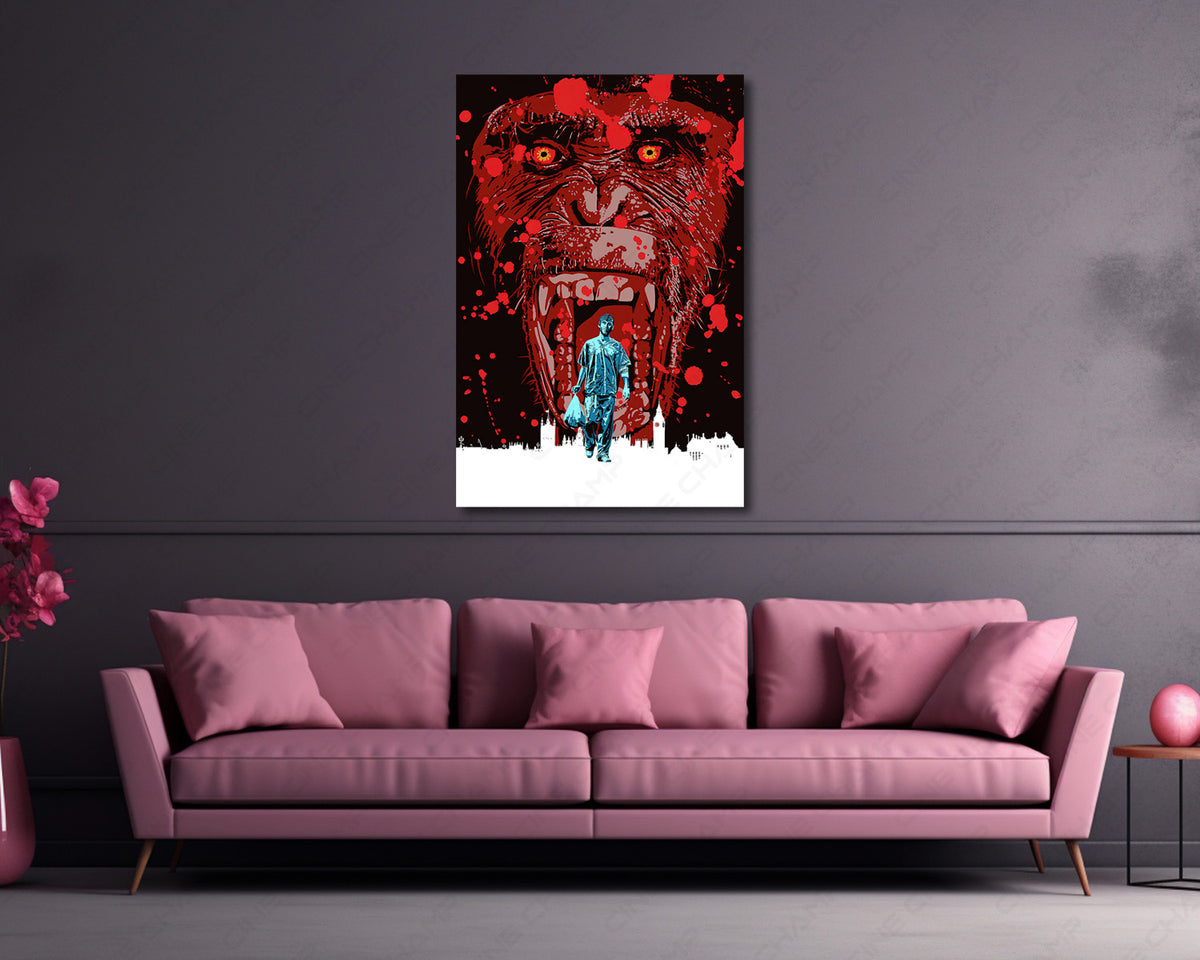 28 Days Later Zombie Wall Artwork
