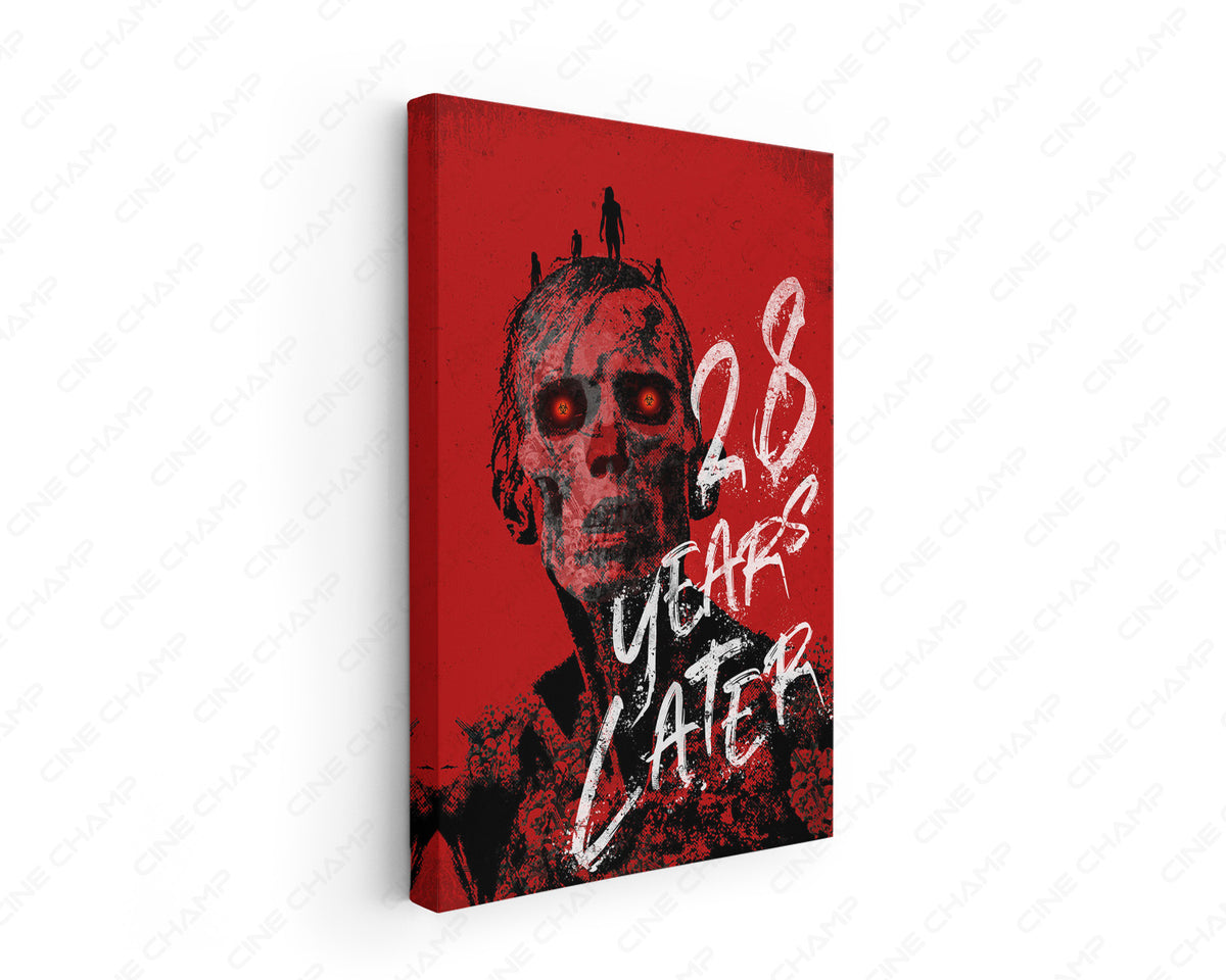 28 Weeks Later Dark Horror Canvas