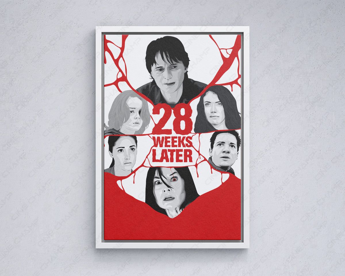 28 Weeks Later Horror Movie Wall Art