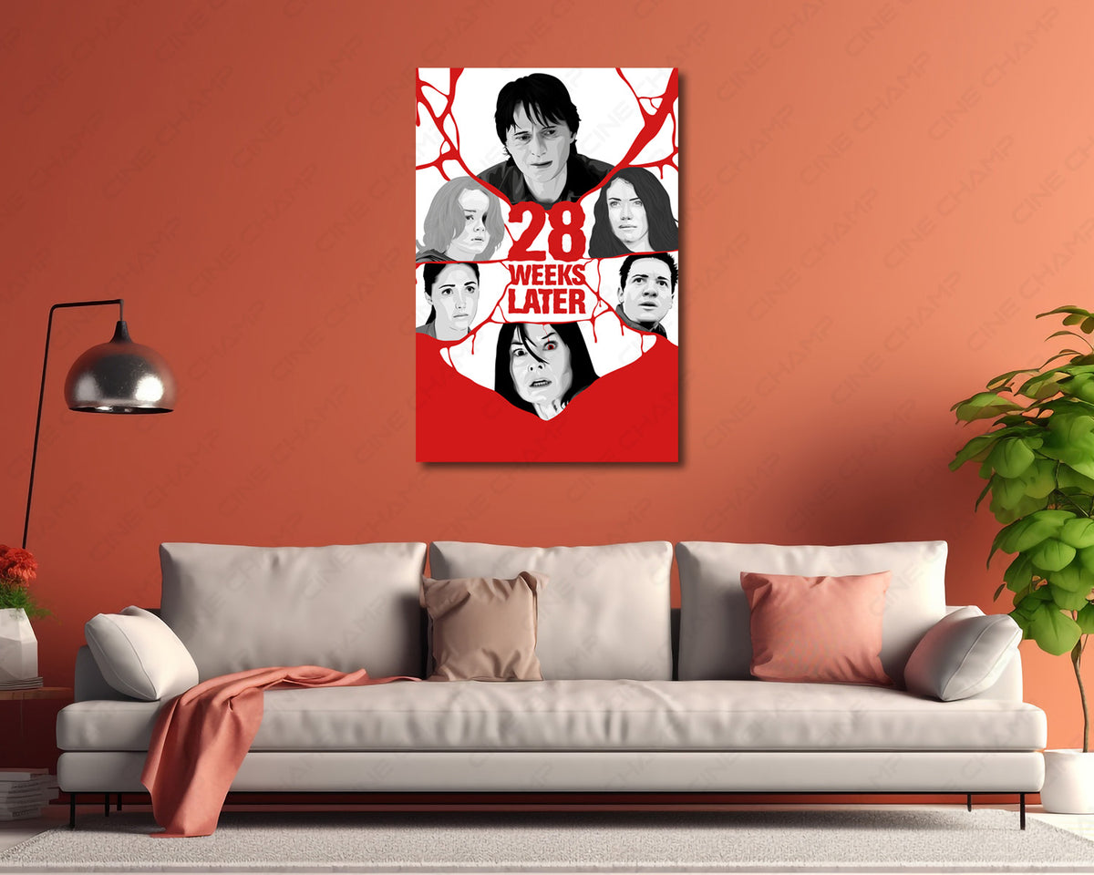 28 Weeks Later Outbreak Canvas Print