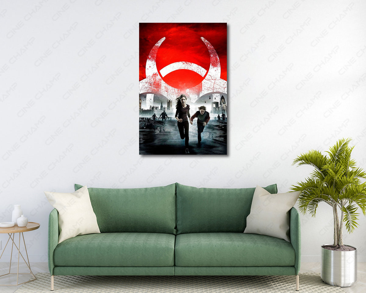 28 Weeks Later Post Apocalyptic Canvas