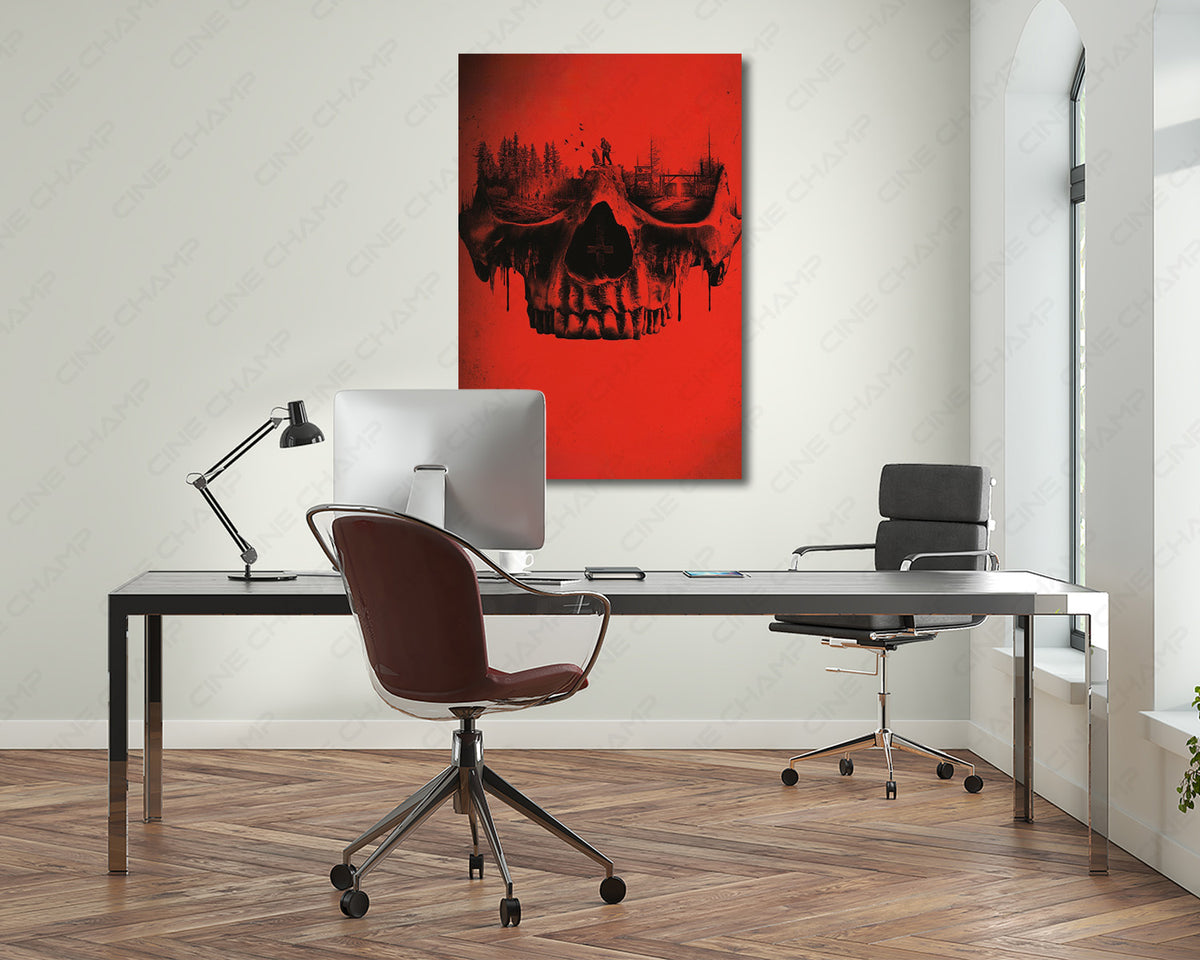 28 Weeks Later Skull Cinematic Art