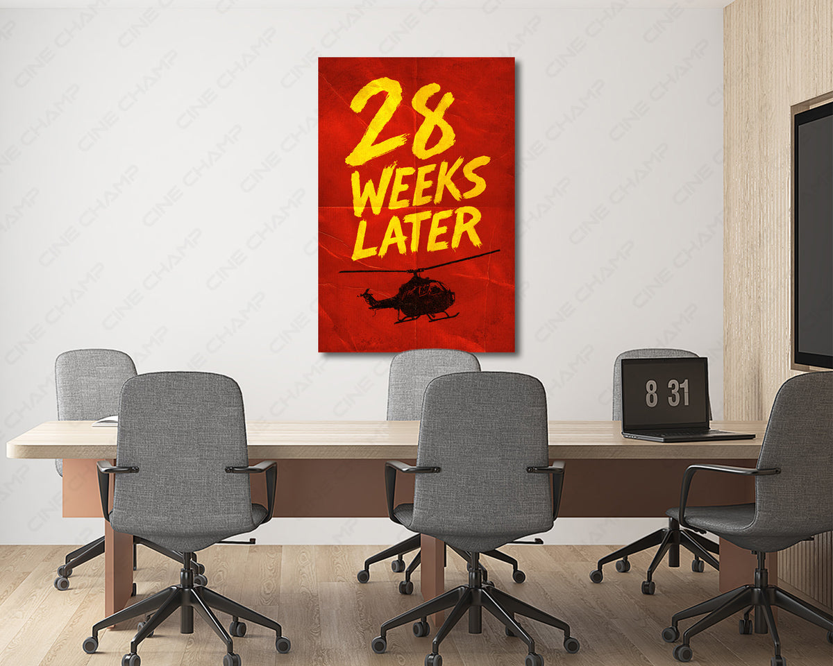 28 Weeks Later Zombie Canvas Print