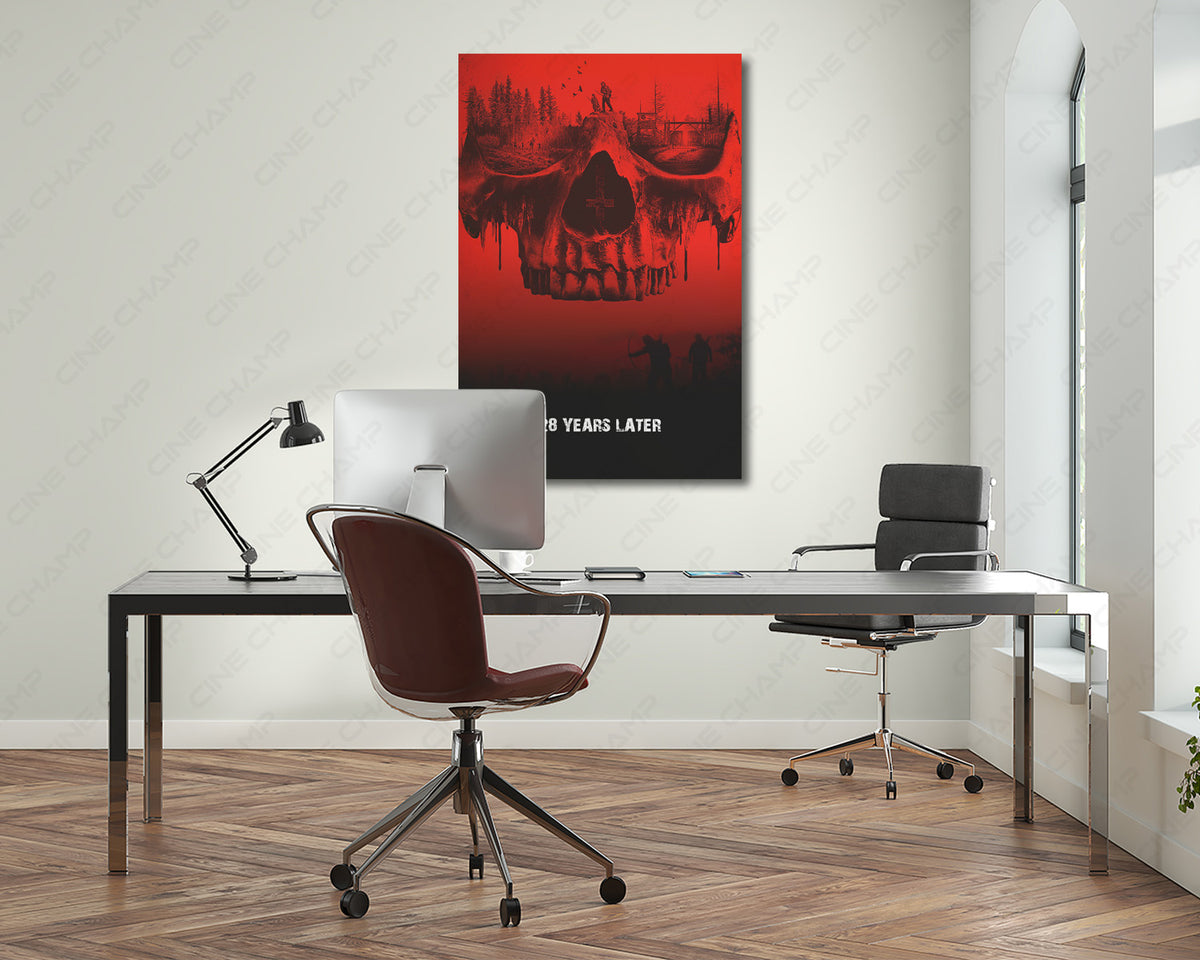 28 Years Later Horror Movie Wall Art