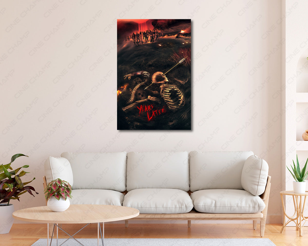 28 Years Later Post Apocalyptic Canvas