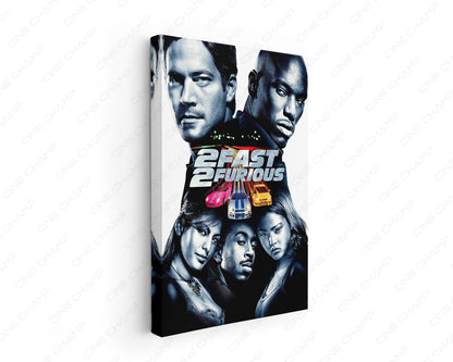 2 Fast 2 Furious Canvas Wall Art