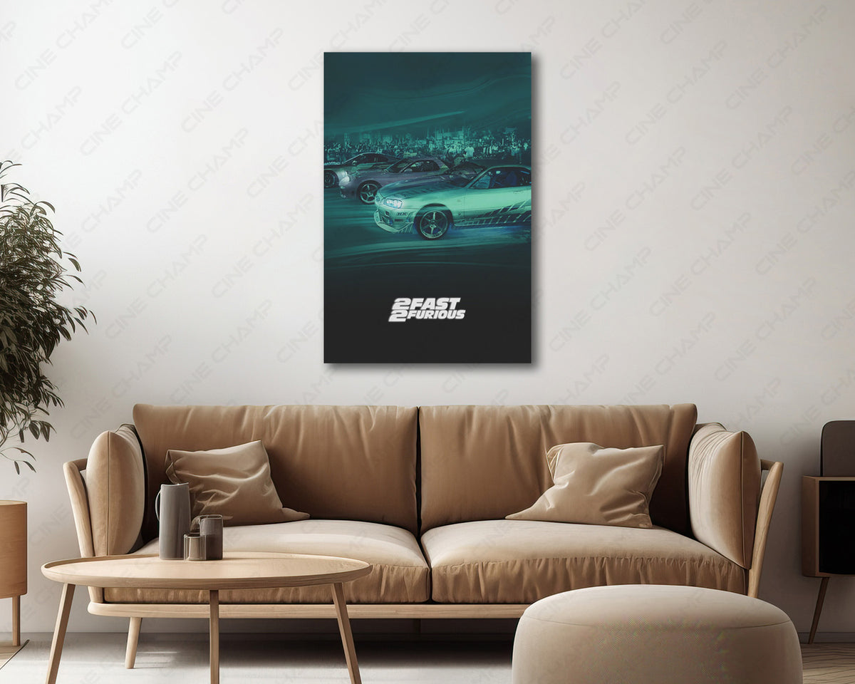 2 Fast 2 Furious Car Artwork
