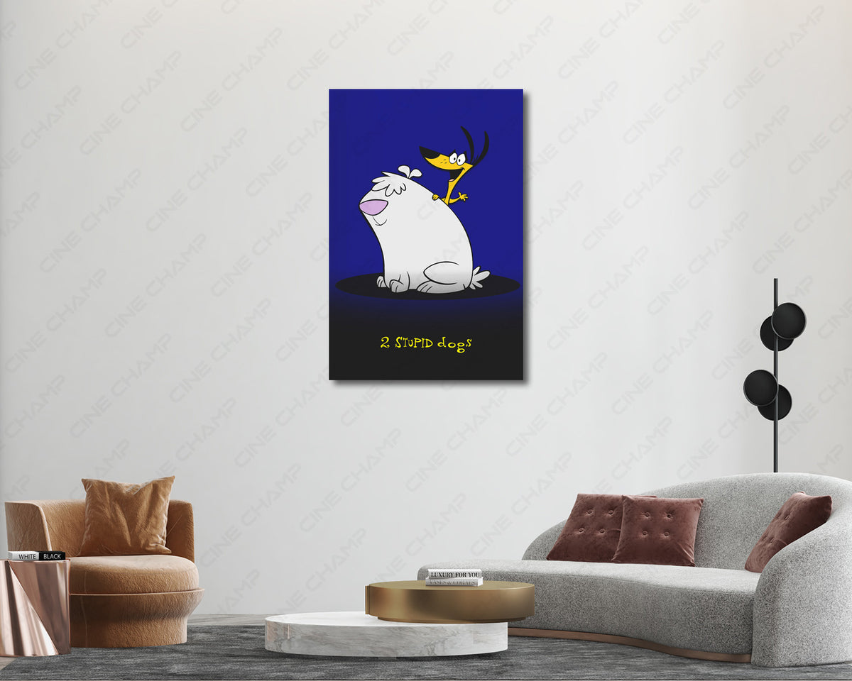 2 Stupid Dogs Animated TV Artwork
