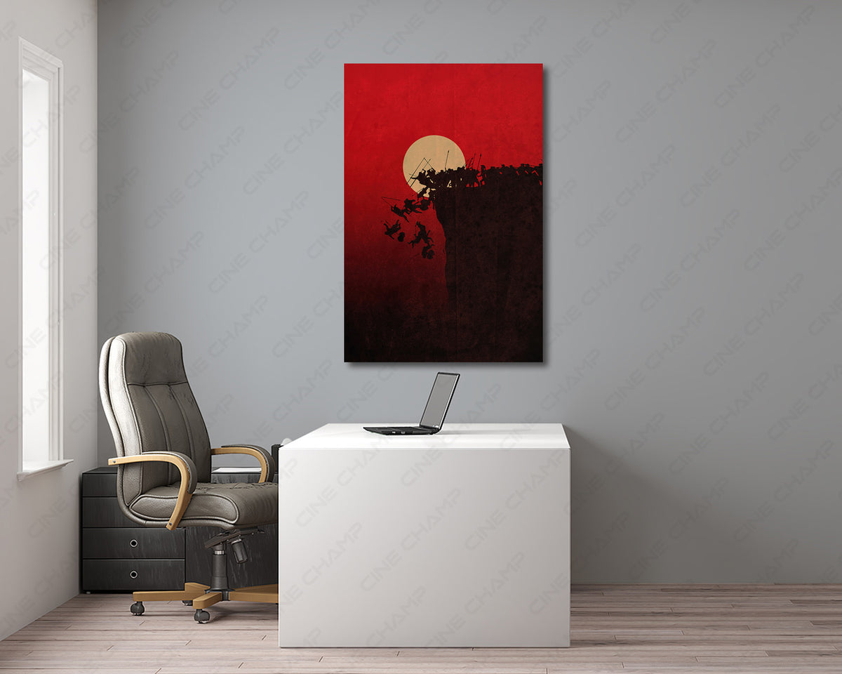 300 Epic Warrior Canvas Print