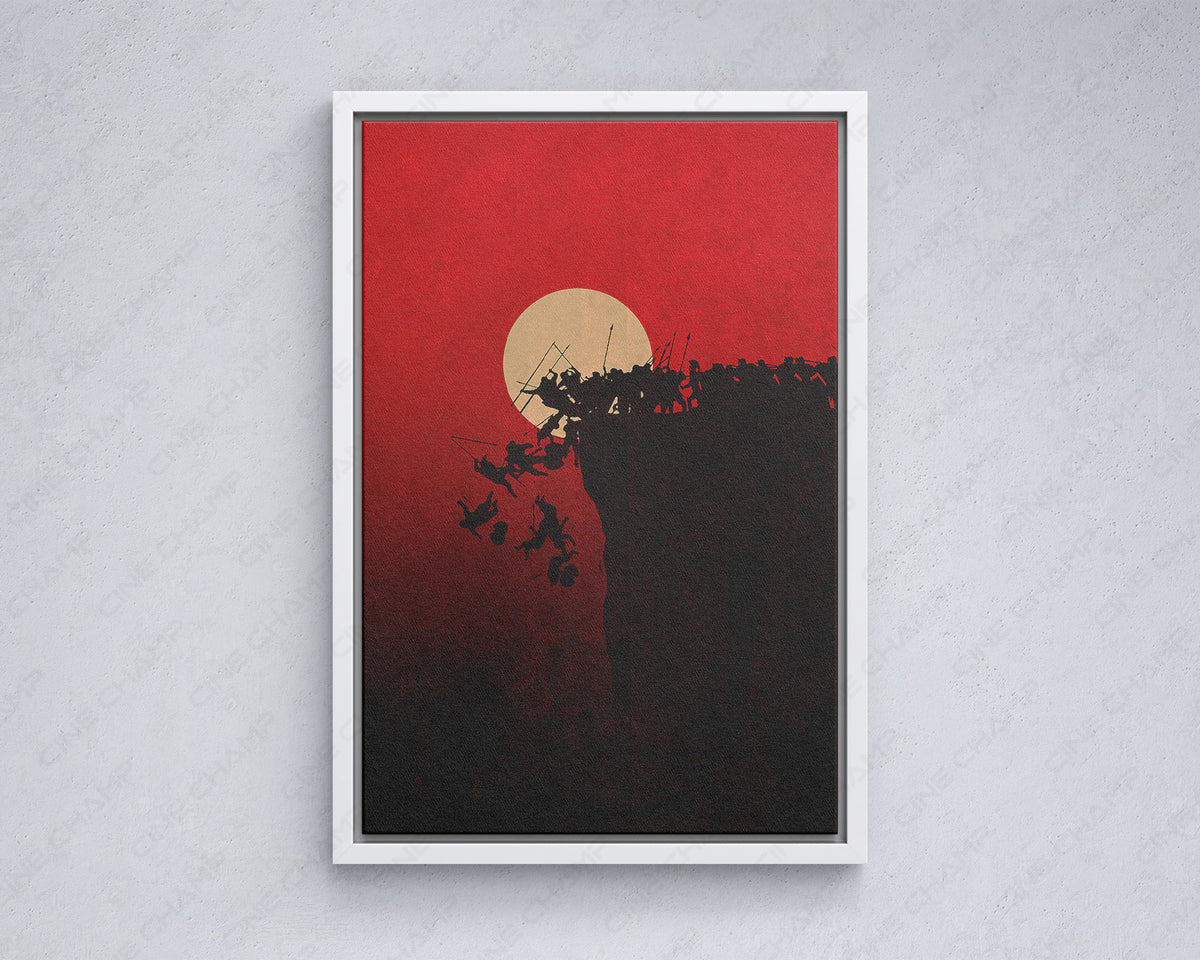 300 King Leonidas Movie Canvas