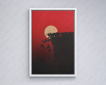 300 King Leonidas Movie Canvas