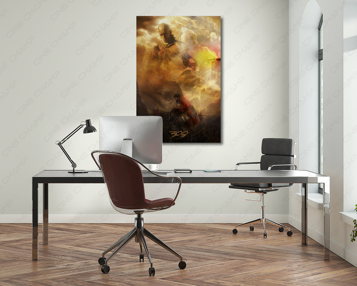 300 King Leonidas Poster Print