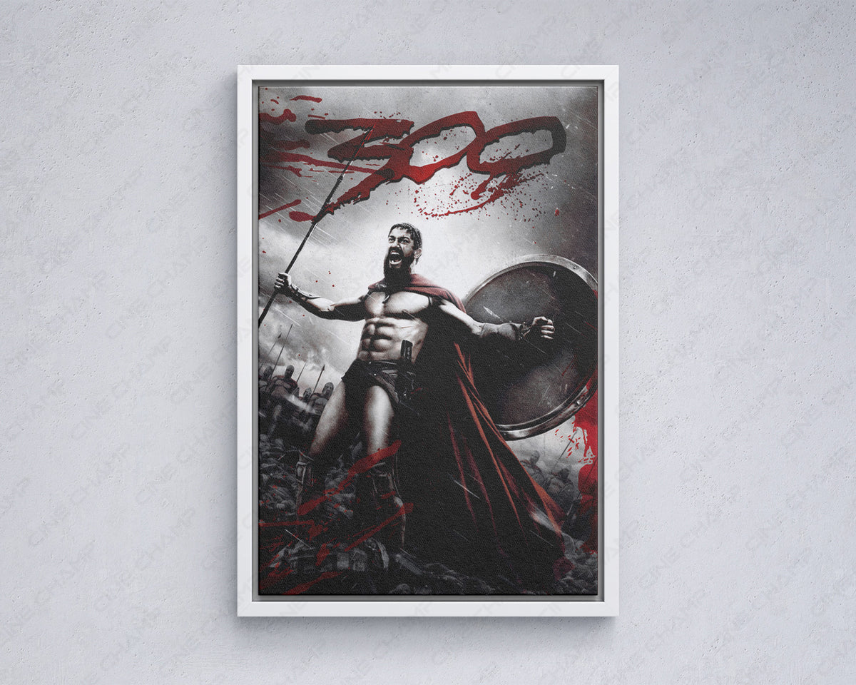 300 Thermopylae Battle Canvas