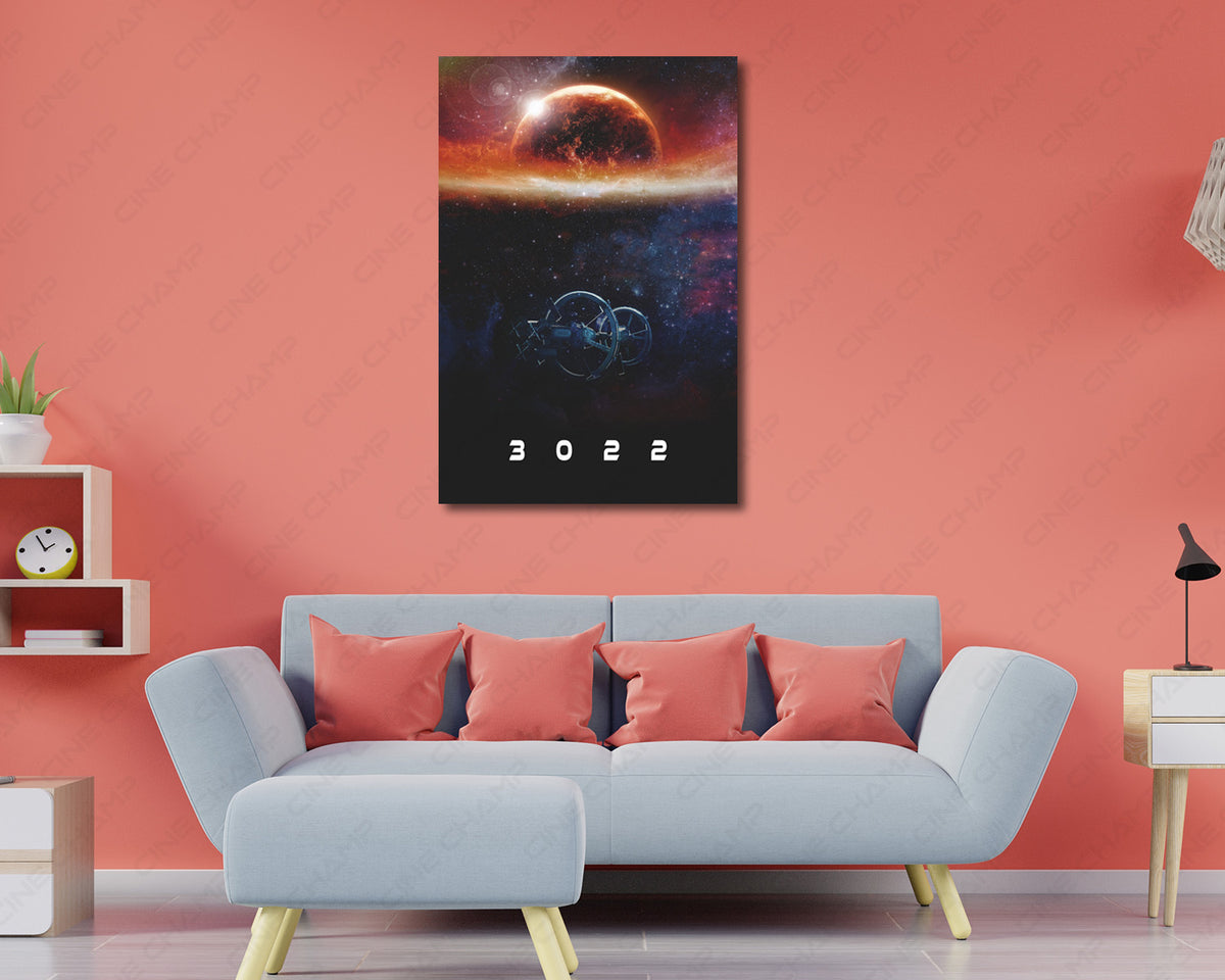 3022 Sci Fi Movie Canvas Print