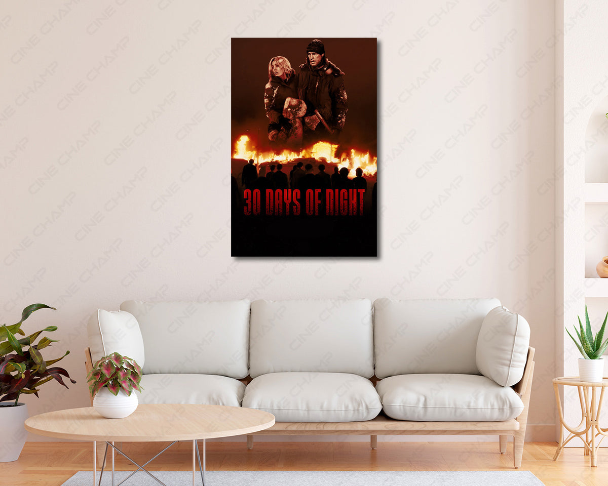 30 Days of Night Vampire Horror Canvas