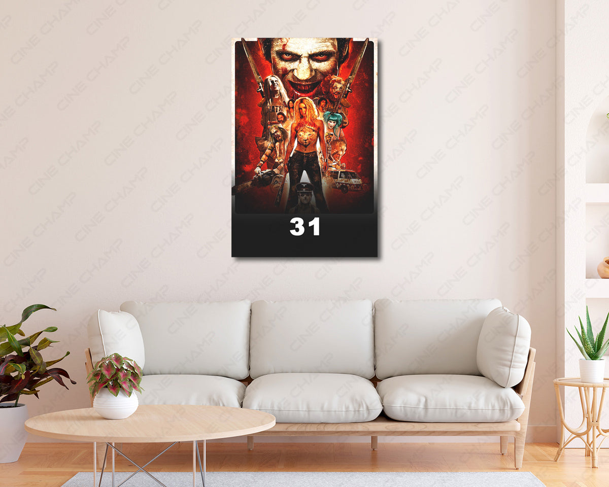 31 Movie Poster Canvas Artwork