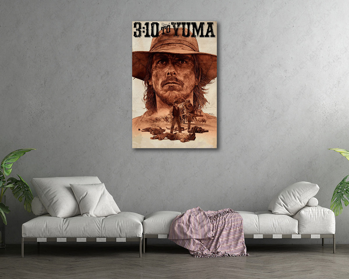 3:10 to Yuma Western Movie Canvas