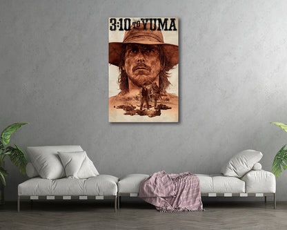 3:10 to Yuma Western Movie Canvas