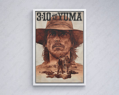 3:10 to Yuma Western Poster Canvas