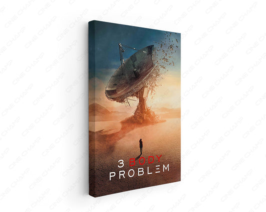 3 Body Problem Canvas Wall Art